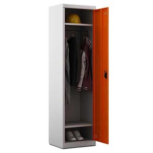 کمد رختکن تک درب