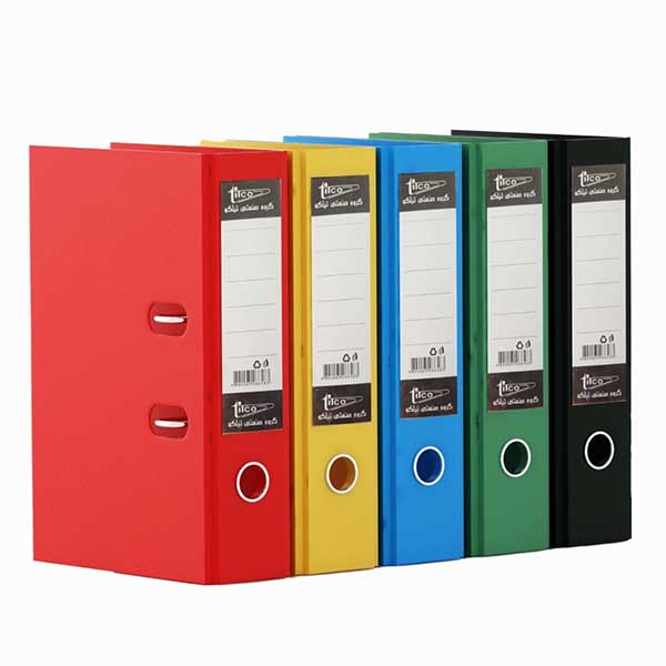 زونکن اداری A4 کلاسیک PVC دو حلقه