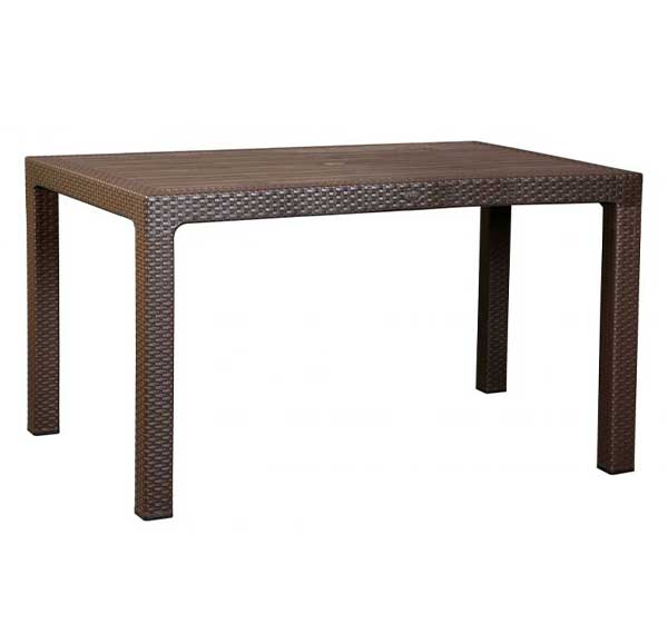 میز پلاستیکی 6 نفره ناصر پلاستیک کد 321