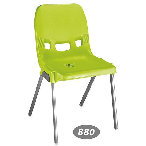 صندلی چهارپایه پلاستیکی کد 880 ناصر پلاستیک