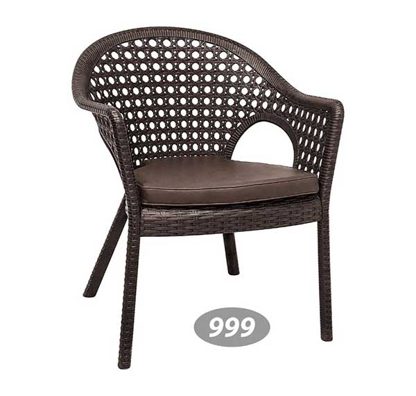 صندلی باغی حصیربافت ناصر پلاستیک کد 999