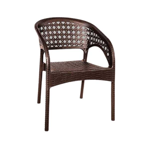 صندلی دسته دار حصیربافت ناصرپلاستیک کد 993